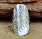 Preview: Breiter Tuareg Silber Ring - Traditioneller Tuaregschmuck